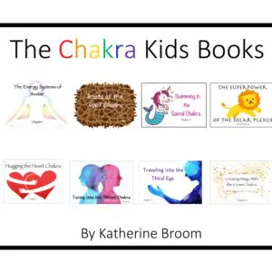 The Chakra Kids Books series covers.